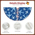 thumbnail image 5 of Kll Airplanes In The Sky Christmas Tree Skirt 48",Party Decorations Farmhouse For Christmas Decorations Holiday Party, 5 of 8