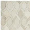 thumbnail image 4 of SAFAVIEH Studio Leather Pinwheel Geometric Area Rug, Ivory, 3' x 5', 4 of 6