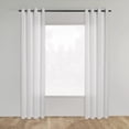 thumbnail image 3 of Bouclair Rideau Transparent Darja Blanc 54x96 Po (137x244 cm), 3 of 10