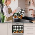 thumbnail image 5 of Towels Fall Kitchen Towels For Fall Decor Pumpkin Truck Buffalo Plaid Autumn Dish Towels 23.5x17.7 Inch Farmhouse Home Harvest Thanksgiving Decorations Hand Towel, 5 of 6