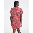 thumbnail image 4 of Joyspun Women's Dreamy Soft Collection Sleepshirt with Short Sleeves, Sizes S/M-2X/3X, 4 of 6