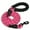 Pink, variant on 5 FT Heavy Duty Dog Leash with Comfortable Padded Handle Reflective Dog leashes for Medium Large Dogs Dog Leash-Black
