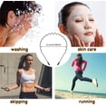 thumbnail image 6 of Metal Headbands for Men Fashion Headbands for Women, Unisex Wide Wavy Headbands Outdoor Sports Headbands Simple Elastic Non-Slip Hair Accessories (4 Pack), 6 of 6