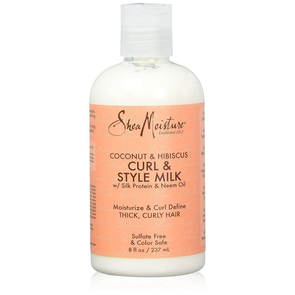 Shea Moisture Coconut & Hibiscus Curl & Style Milk 8 oz