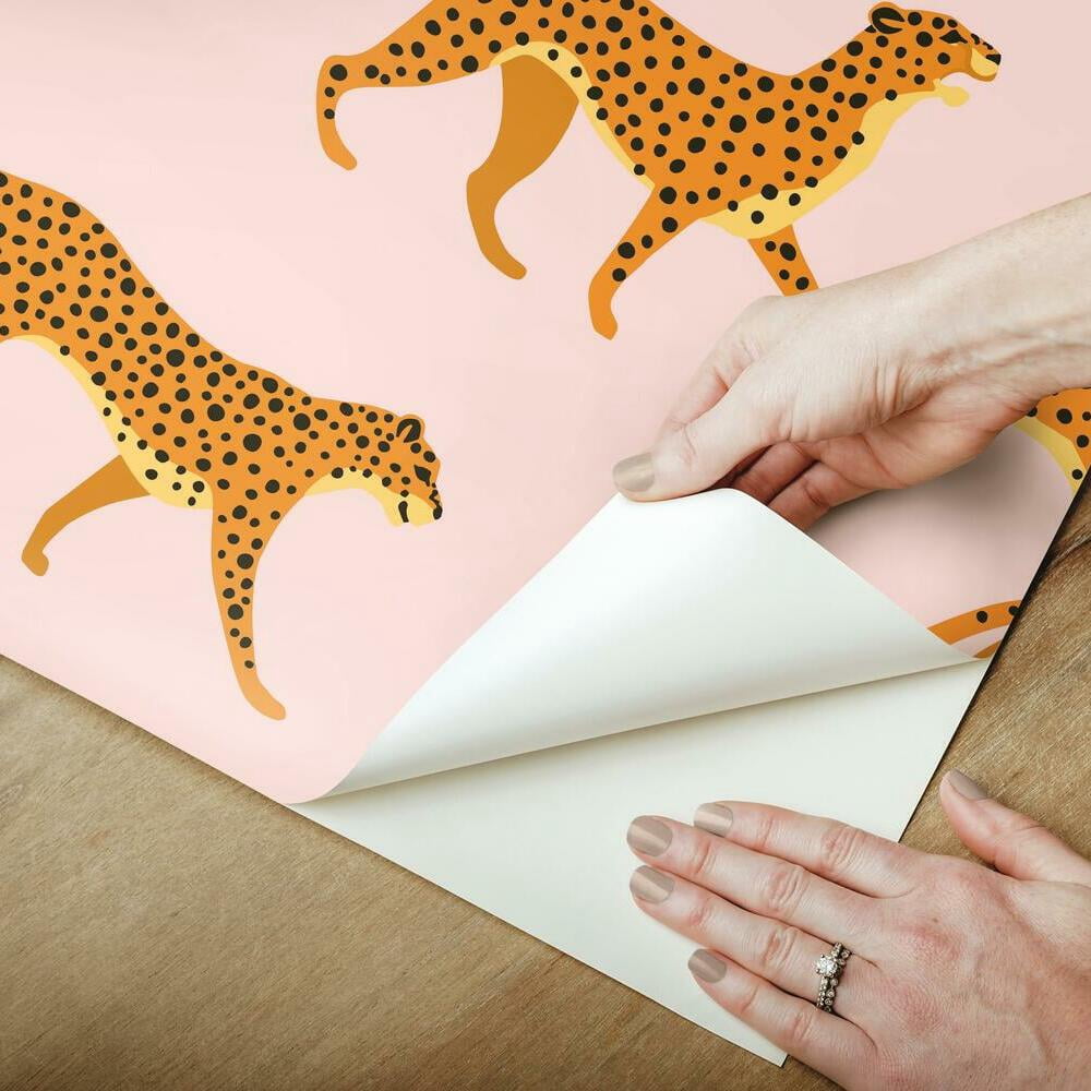 Cheetah Cheetah Peel and Stick Wallpaper