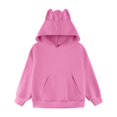 thumbnail image 2 of XXWXYD Trendy Teen Girls Long Sleeve Pullover Hoodie Casual Cute Sweatshirt Tops for Tween Girls 2-14T Cozy Fall Winter 2025 Fashion Outfits Wear, 2 of 8