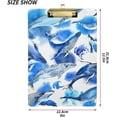 thumbnail image 3 of FMSHPON Whales Clipboard Hardboard Wood Nursing Clip Board and Pull for Standard A4 Letter 13x9 inches, 3 of 7