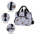thumbnail image 3 of FORMRS Reusable Lunch Bag for Work School Leakproof Insulated Cooler with Adjustable Shoulder Strap, Purple Otters Pattern, 3 of 6