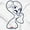 White, variant on Mega Man Video Game Kawaii Character Romper Boys or Girls Infant Baby Brisco Brands NB