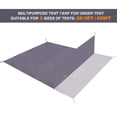 thumbnail image 3 of REDCAMP Waterproof Camping Tarp, Grey/Green 4 in 1 Multifunctional Tent Footprint for Camping, Hiking, Backpacking, 3 of 7