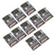 thumbnail image 1 of Etiqueta Engomada Del Amplificador De Señal Del Teléfono Celular, Pegatinas De Señal Del Teléfono PCB Ligero Multiusos Negro Dorado 10 Piezas Para Túneles, 1 of 7