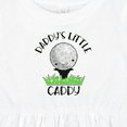thumbnail image 4 of Inktastic Daddy's Little Caddy Cute Golf Ball Girls Baby Dress, 4 of 5