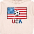 thumbnail image 3 of Inktastic USA Soccer Toddler Hoodie, 3 of 4