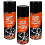 Foaming Wheel Cleaner, Tire and Wheel Care, Deep-Cleaning Foaming Gel, Dissolves Brake Dust, 12 Ounces, Set of 3