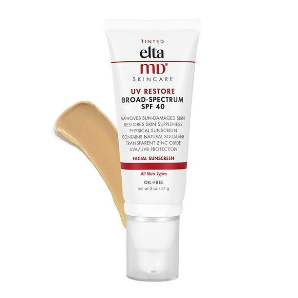 EltaMD UV Restore Tinted AntiAging Face Sunscreen BroadSpectrum SPF