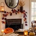 thumbnail image 6 of Darzheoy Thanksgiving Fall Garland, 6.2 ft Artificial Autumn Garland, Mantel Home Thanksgiving Outdoor Decor, Fall Decor, for Home Mantel Table Yard, 6 of 6