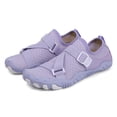 thumbnail image 2 of TrendOFT Hike Barefoot Shoes Women Waterproof Non High Top Chukka Boots Quick Dry Caual Trail Running Outdoor Sneakers Light Purple 36, 2 of 9