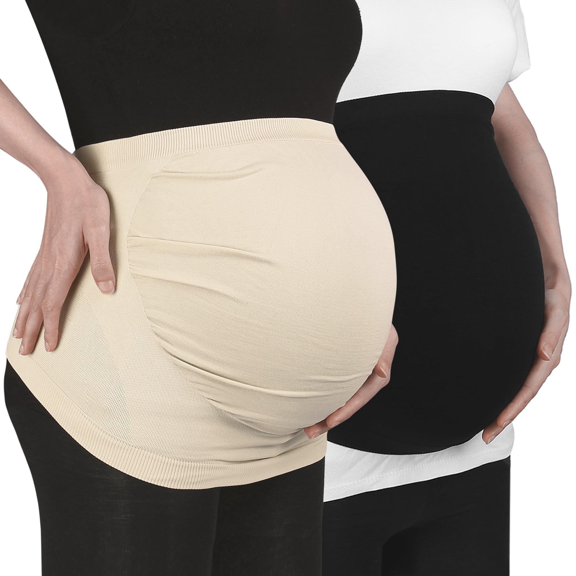 Unique Bargains 2 Pcs Women Maternity Support Belly Bands Strap