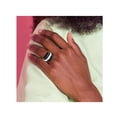 thumbnail image 4 of Bague en Argent Sterling avec Incrustation d'Onyx Noir, 4 of 5