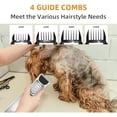 thumbnail image 6 of 2-in-1 Portable Dog Grooming Vacuum Clipper Kit – 3-Speed, Low Noise, Rechargeable, 99% Hair Suction, 6 of 9