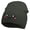 Dk Grey, variant on Cute Emoji Face Embroidered 8 Inch Knitted Short Beanie - Lt Blue OSFM