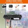 thumbnail image 3 of Chabatree Window Squeegee Cleaner Set 2-in-1 with Extendable Pole, Window Cleaning kit with Bendabl, 3 of 7