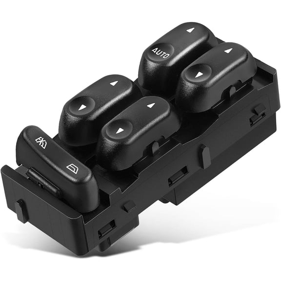 A-Premium Master Power Window Switch Compatible with 2002-2003 Ford F-150 F150 Crew Cab Pickup 4.2L 4.6L 5.4L, Front Left Driver Side, Replace# 2L3Z14529BAA
