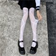 thumbnail image 1 of Pantalones Medias de seda negras para mujer Medias finas de primavera verano otoño Sexy adelgazantes Lazo Amor Punto de lunares Leggings Calcetines Mujer, 1 of 6