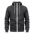 thumbnail image 5 of Evdexr Mens Zip Up Hoodie Long Sleeve Hooded Sweatshirt with Pockets 2026 Winter Trendy Athletic Jacket Slim Fit Lightweight Color Block Hoodies 2XL, 5 of 6