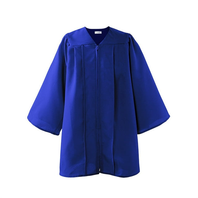 JAKANYQ Robe de Graduation Préscolaire pour Enfants Garçons Filles Taille Enfant Bleu 3-4 Ans