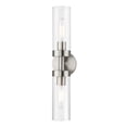 thumbnail image 4 of 16172-91 Livex Lighting Ludlow - 2 Light ADA Bath Vanity In Nautical Style-19.25 Inches Tall and 4.25 Inches Wide-Brushed Nickel Finish, 4 of 14