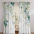 thumbnail image 2 of Cortinas GOLDLAWN, color verde dorado, 213 cm de largo, filtro de luz, 2 unidades, 2 of 7