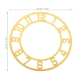 thumbnail image 2 of Houderco 2Ud De Pared Adhesivo Acrílico Dorado Fácil De Instalar Y Duradero, 2 of 8