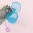 Jrocdr Denture Bath Case No Leak Denture Case Retainer Cleaning Box