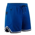 thumbnail image 3 of ASUDESIRE Men's Athletic Shorts 2 in 1 Workout Running Shorts with Reflective Zipper Pockets and Towel Loop-Blue-XXL, 3 of 8