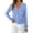 Light Blue, variant on PRETTYGARDEN Women's Lightweight Cardigan Sweaters Fall Trendy Long Sleeve V Neck Button Up Soft Knit Sweater Tops