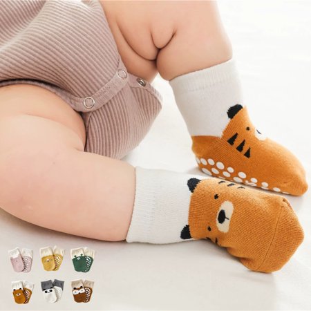 

Spring and Autumn trampoline socks baby toddler socks cartoon non-slip baby floor socks