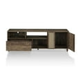 thumbnail image 2 of Bowery Hill Rustic Wood Storage 70-Inch TV Stand in Reclaimed Oak, 2 of 6