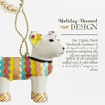 thumbnail image 3 of Spode Kit Kemp Christmas Ornament, Tiffany Pooch, 3", Porcelain, Handcrafted Festive Charm, Perfect for Holiday Decorating, Keepsake Ornament & Tree Decoration & Gift for Christmas & Holiday Giving, 3 of 7