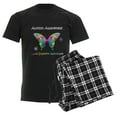 thumbnail image 6 of CafePress - Autism Awareness Butterfly Men's Dark Pajamas - Men's Dark Loose Fit Cotton Pajama Set, 6 of 7