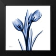 thumbnail image 2 of Koetsier, Albert 15x15 Black Modern Framed Museum Art Print Titled - Enchanted Indigo Tulips, 2 of 5