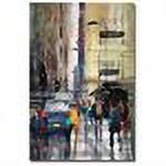 Trademark Fine Art "Rush Hour II - Chicago" Canvas Art by Ryan Radke