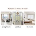 thumbnail image 2 of Modern  Coffee Table, End Table with Light Wood & Texture Patterns, Space Saving & Easy Assembly ,for Living Room, Bedroom, Balcony, 2 of 9