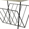 thumbnail image 6 of Crosley Furniture Wiltshire Modern Wood and Metal Turntable Stand, 6 of 13