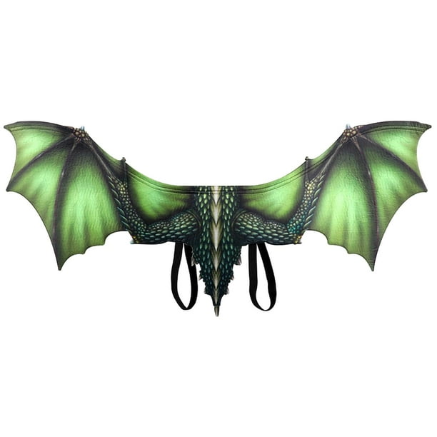Disfraz de dragón para Halloween, suministros para fiestas de carnaval y Halloween, cosplay de dragón para adultos. Verde