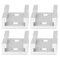 thumbnail image 4 of T Track Cross Chute, 3.1in 4PCS T Track Intersection Parts Labor Saving Wear Resistant Compact Aluminum Alloy  For DIY Red,Blue,Silver, 4 of 8