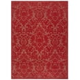 thumbnail image 2 of Safavieh Courtyard Jessie Damask Indoor/Outdoor Area Rug, Red, 9' x 12', 2 of 13