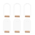 thumbnail image 1 of 6 Pieces Earring Display Stand with Wooden Base Acrylic Props Live Broadcast, 1 of 7