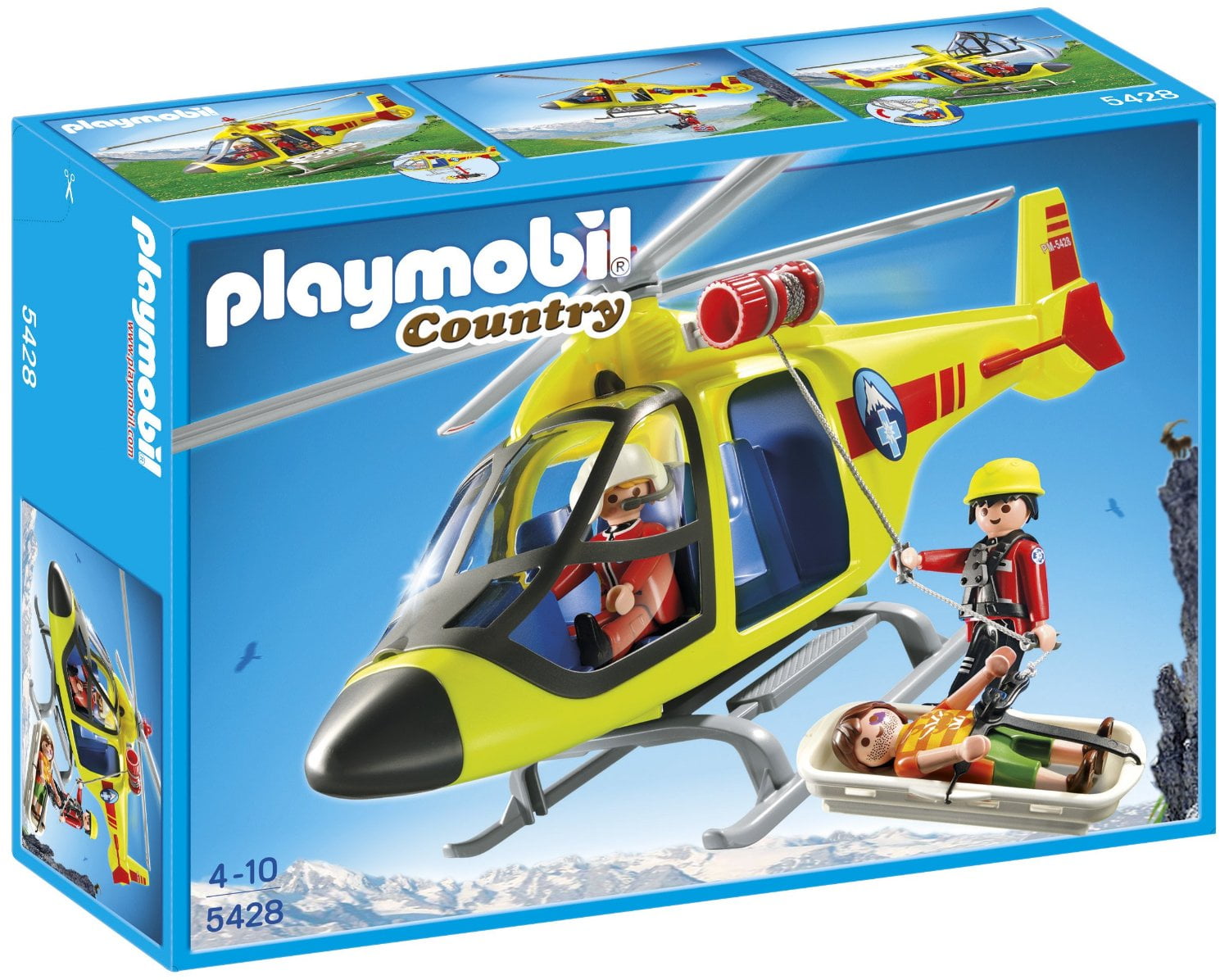 rescue helicopter playset