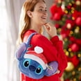 thumbnail image 4 of Disney 2024 Holiday Santa Stitch Plush Bag, 4 of 4